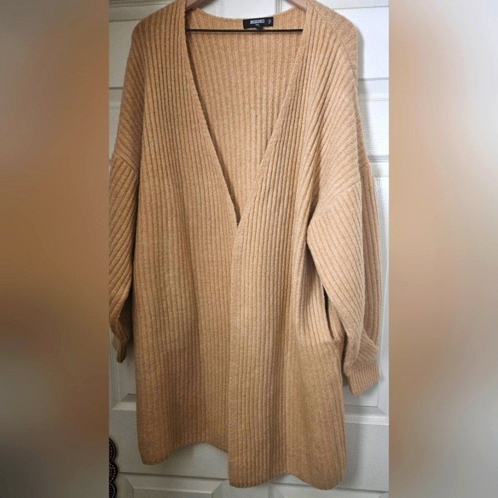TALL TUCK SLEEVE CARDIGAN NWOT